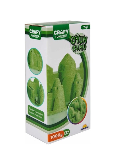 Fun Dough Kinetik Kum 1000 G Yeşil