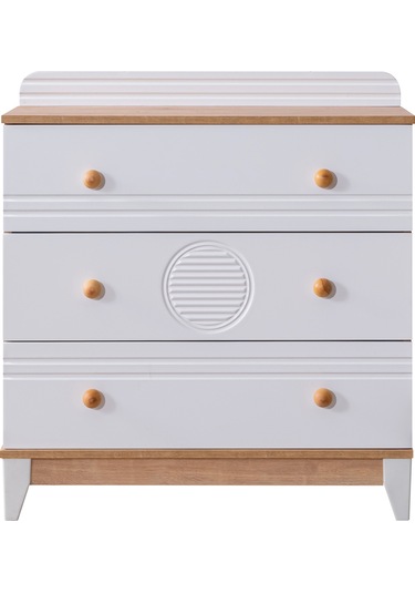 Şifonyer, Alvin 3 Çekmeceli Şifonyer - Ceviz Diğer