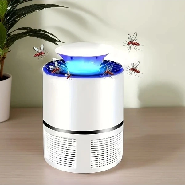 Trendooze Beyaz Taşınabilir Sivrisinek Lambası - Güçlü, Sessiz, Enerji Tasarruflu