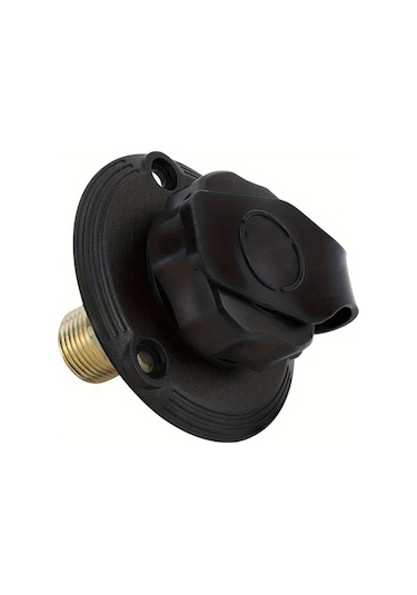 Xuweiwei Black 1 Set Rv Tatlı Su Girişi Çek Valfli Pirinç Bağlantı 3/4 Nh Dişi 1/2 Npt Erkek Flanj Karavan Tekne