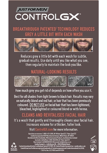 Just For Men Controlgx Gri Sakalları Koyulaştıran Şampuan 118Ml
