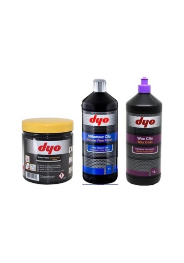 Dyo Kalın Pasta 1 Lt + Hare  1 Lt + Wax 1 Lt Set