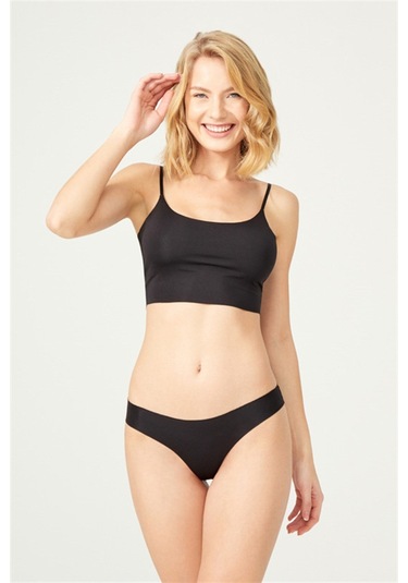 Basic İz Yapmayan Lazer Kesim Kadın Bikini Külot 7'li Paket Asorti 2 Çok Renkli