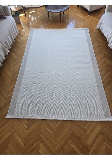 Lara Krem Bej Sisal İskandinav Extra Yumuşak Özel Kesim Kolay Temizlenen Salon Koridor Mutfak Halısı 01-krem/bej