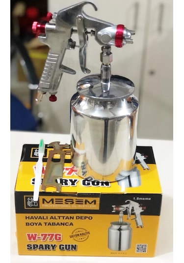 Meşem Havalı Alttan Depolu Boya Tabancası