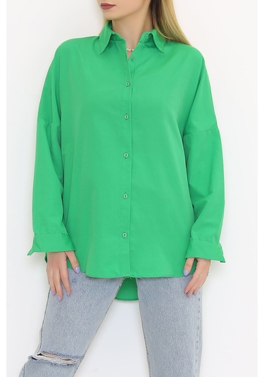 Mokashopin - Salaş Gömlek Açıkyeşil - 293.1247. 001