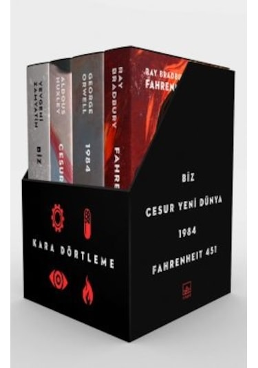 Algı Kapıları Cennet Ve Cehennem + Kara Dörtleme Kutu Set 4 Kitap + Kadim Felsefe