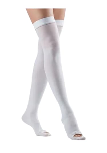 Bluewell Antiembolizm Çorap Uyluk Boyu Large Beyaz Ccl2
