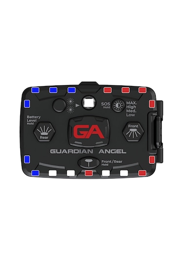 Guardian Angel Elite Kişisel Güvenlik Çakarı Kırmızı Mavi