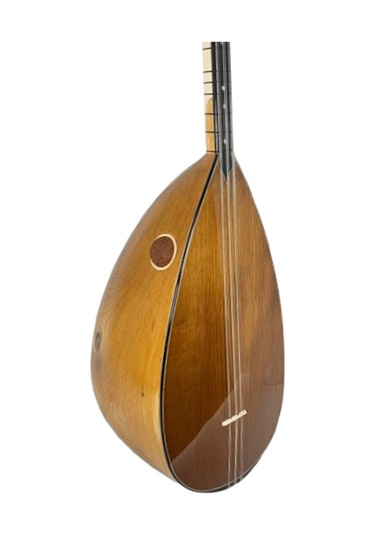 Piarro Prk23kkd Profesyonel Uzun Sap 47 Tekne Divan El Oyması Kestane Ağacı Bağlama