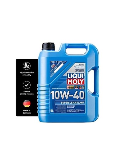 Lı9505 - 10w-40 Motor Yağı Süper Sentetik Super Leıchtlauf 5l - Liqui Moly