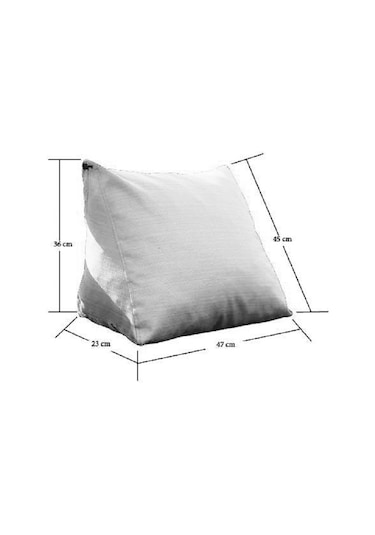 Dekosoy Üçgen Minder Antrasit