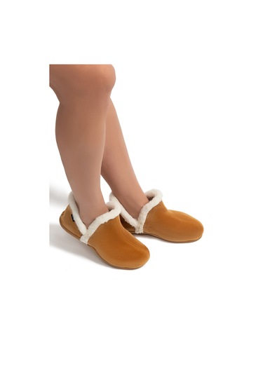 Groseto Kadın Ev Botu Koyu Bej 37/41 Koyu Bej