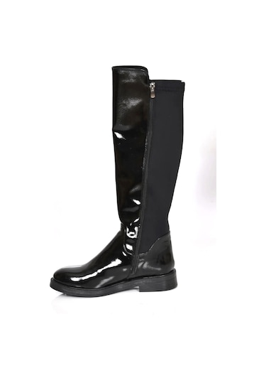 Pierre Cardin 52066 Kadın Günlük Rugan Çizme 001
