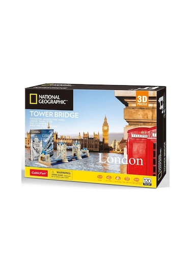 Cub Ds0978 Cubic Fun National Geographic Serisi Tower Bridge 3D  P