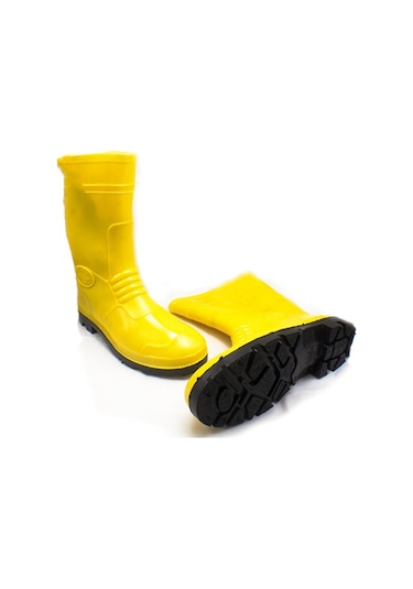 Gezer Su Geçirmez Sari Uzun Çizme