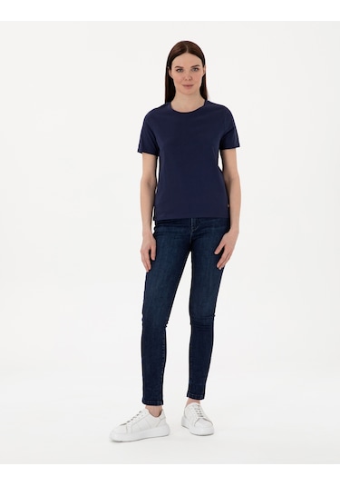 Pierre Cardin Kadın Lacivert Tişört 50305766-vr033 Lacivert