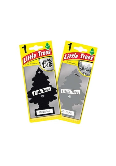 Little Trees Black Ice & City Style Seti