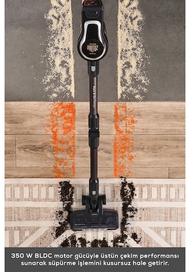 Karaca Power UP Pro Şarjlı Dikey Süpürge