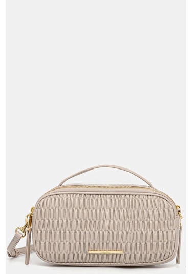 Calvin Klein Jeans Ruched Crossbody Camera Bag Kadın Kahverengi Çanta Lv04k3184g-rmu Kahverengi