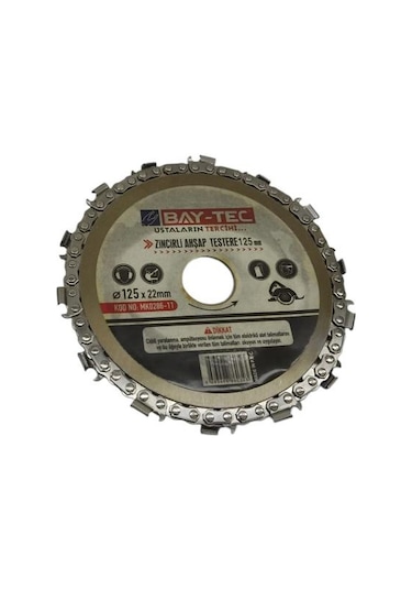 Bay-tec Zincirli Ahşap Testere 125x22 Mm Mk0286-11