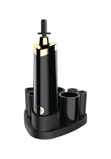 Sones Sg105 Makyaj Fırçası Elektrikli Ovucu Çok Fonksiyonlu Güzellik Aleti Çamaşır Makinesi Siyah