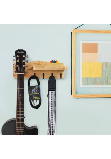 Midex Gp-30 Gitar Standı Sehpası Duvar Askısı Ahşap Şık Kaliteli
