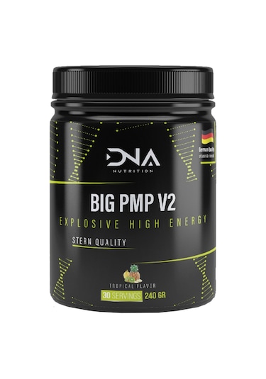 DNA Nutrition Big Pmp V2 Pre-Workout  240gr - Tropik Meyve Aromaı