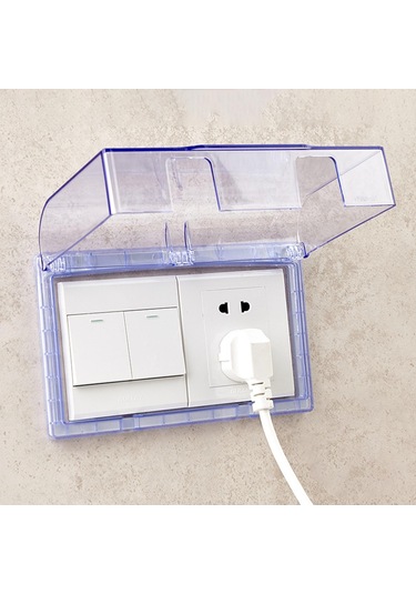 Suntek 2 Gang Su Geçirmez Çıkış Kapağı Duvar Anahtar