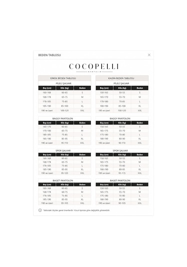 Cocopelli Kargo Cepli Ekru Kadın Şalvar Coc3184