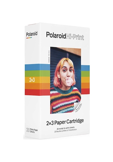 Polaroid Hi-Print 2x3 Paper Cartridge 20 Sheets