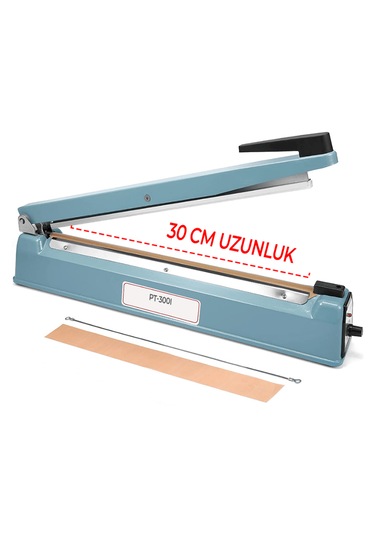 30 Cm Demir Gövde Poşet Yapıştırma Makinesi