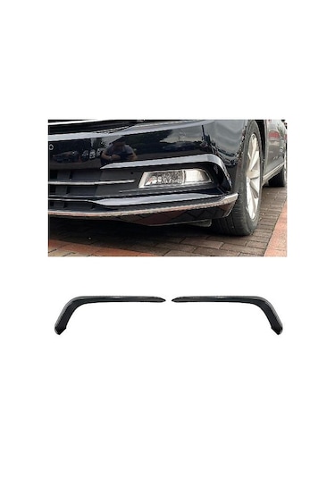 Ön Sis Farları Kaş Spoyleri Passat B8 2016-2019 Siyah