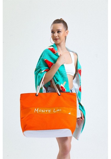 Monte Lui 1011 Plaj Çantası Turuncu