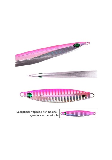 Tongxida Yavaş Batan Metal Dökum Jig Kaykik Seti 7g-40g Aorace Balıkçılık Yemi, 5 Adet/kutu, 20 Renk