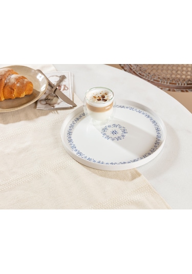 Madame Coco Novara Yuvarlak Sunum Tepsisi Novara22x22x2cm-std