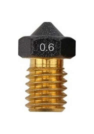 0.6mm E3d V5/v6 Ptfe Teflon Kaplı Nozzle