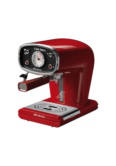 Ariete 1388 Cafè Retro Kahve Makinesi Siyah