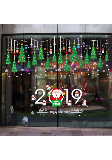 Moveevo Noel Duvar Stickerları - Pvc Suya Dayanıklı, Kolay Uygulama, Pencere Duvar Dekorasyonu, Noel Atmosferi Katkısı, 600x450mm, Style 6 Diğer Moveevo Noel Duvar Stickerları - Pvc Suya Dayanıklı, Kolay Uygulama, Pencere Duvar Dekorasyonu, Noel Atmosferi Katkısı, 600x450mm, Style 6 Diğer