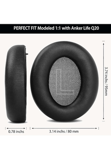 Mrstoys Anker Soundcore Life Q20/q20 Bt/q20+ Kulaklıklar Için Yed
