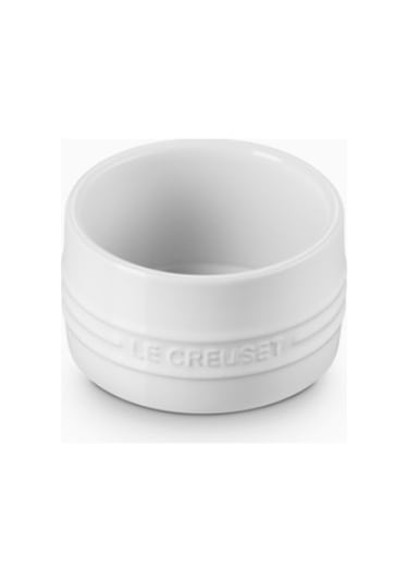 Le Creuset Seramik Ramekin, Istiflenebilir Lüks Sunum Kase Beyaz
