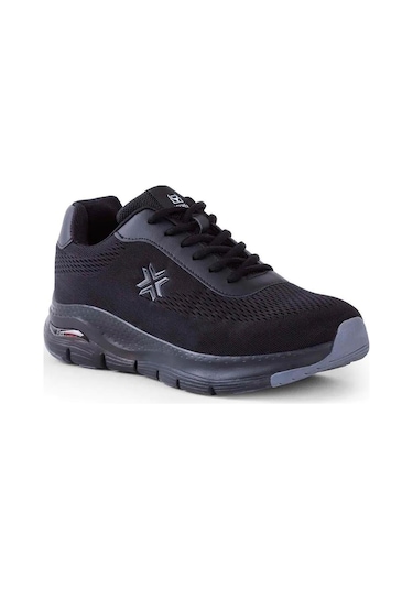 Buckhead 4321 Timar Siyah Unisex Comfort Sneaker Spor Ayakkabı Siyah