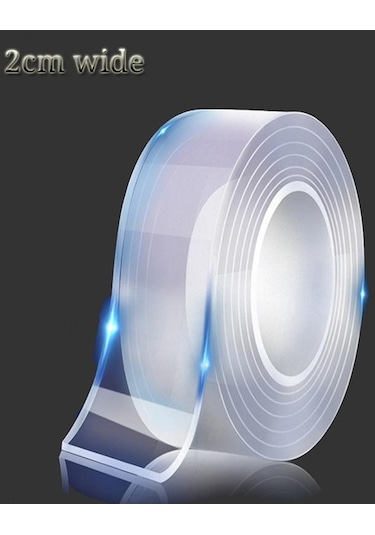 Mutfak, Banyo, Mutfak İçin Çift Taraflı Bant, Yeniden Kullanılabilir 2cm 300cm