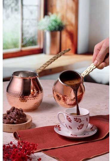 Emsan Göbeklitepe Bakır Cezve 8 Cm