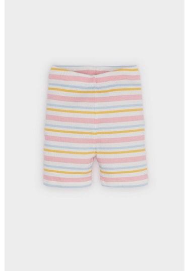 Defacto %100 Pamuklu Pijama Takımı Kız Bebek E4646A525SM Pembe