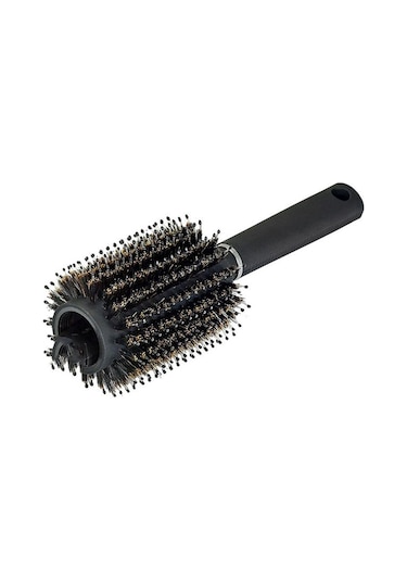 Sones H3005 Plastik Taşınabilir İlaç Kutusu Silindirli Tarak Saklama Kutusu Sessiz Siyah