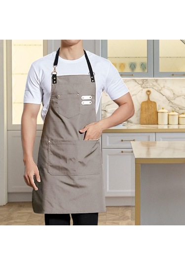 Homyl Şef Önlüğü Bahçe Ticari Mağaza Için Çok Amaçlı Haki