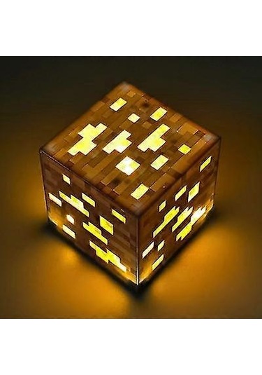 Yaju Çevresel Şarj Edilebilir El Feneri Gece Lambası Mavi Madenci Çok Renkli