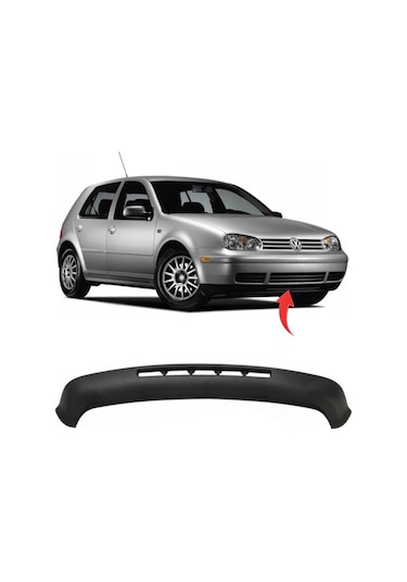 Vw Golf 4 Ön Tampon Alt Spoyler 1998-2004 1J0805903B