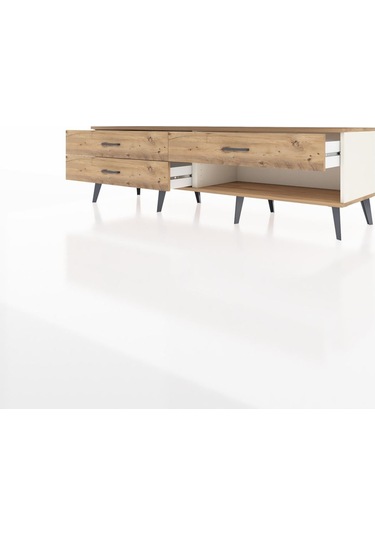 Hyperion Tv Ünitesi 3 Çekmeceli 176x44x51 Aytaşı-çam/çam Atlas Çam/atlas Çam